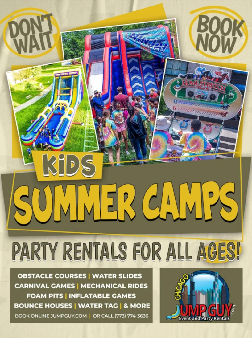 Summer Camps rental for Des Plaines IL events in ZIP codes 60016 and 60018