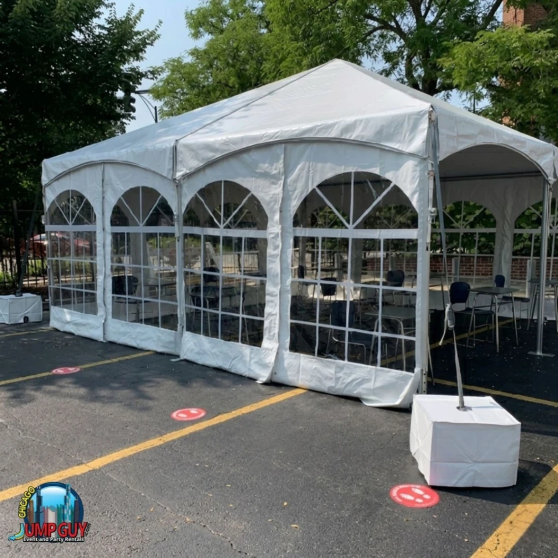 Tent Side Walls Keder High Peak rental for Des Plaines IL events in ZIP codes 60016 and 60018