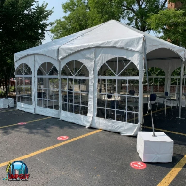 Tent Side Walls Keder High Peak rental for Des Plaines IL events in ZIP codes 60016 and 60018